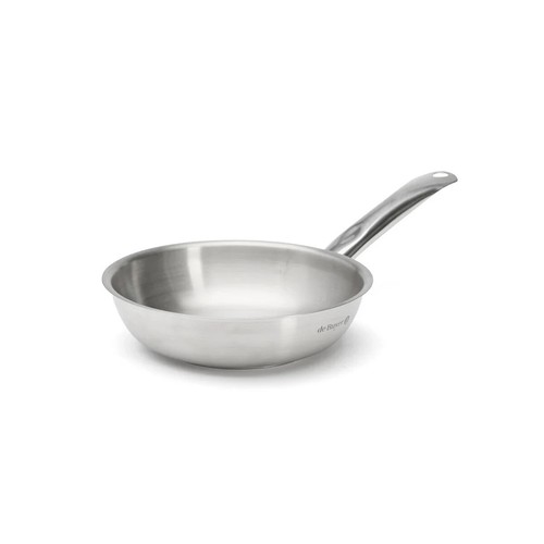 Poêle frire inox 20cm - à,